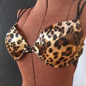 Leopard Bra 36B